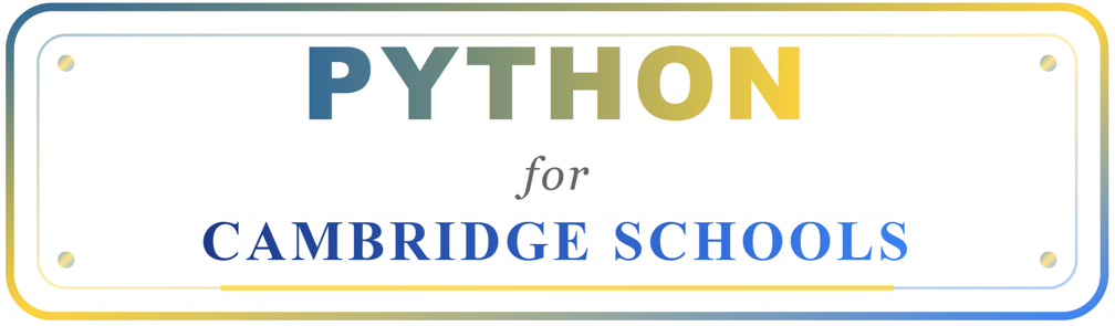 Python Special Training